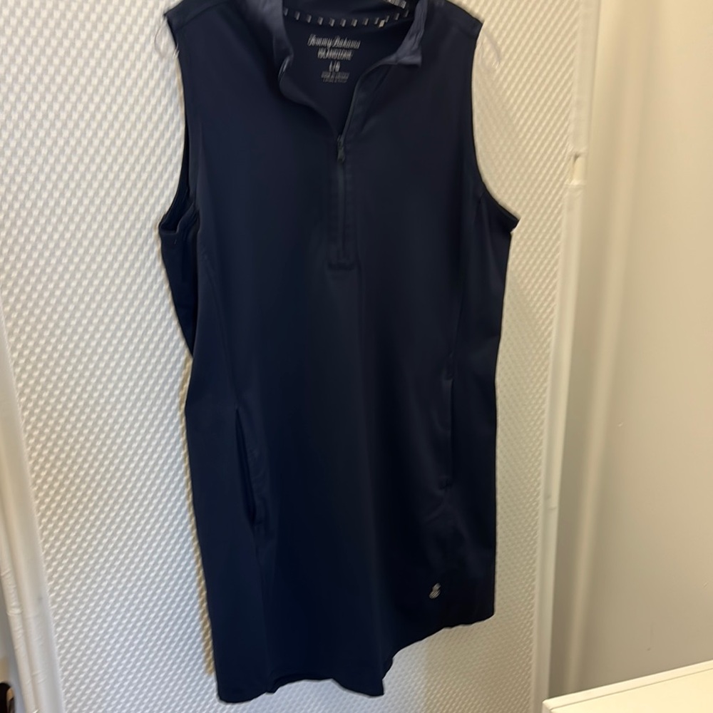 Tommy Bahama Navy Sleeveless Dress